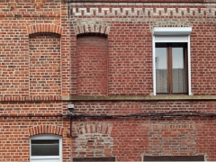 "Fenêtres murées", Groupe 2, Cours préparatoire Ecole Roger Salengro, Armentières
