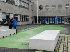 "Autour du collège", Groupe S3, 6ème, Collège Jean-Rostand, Armentières