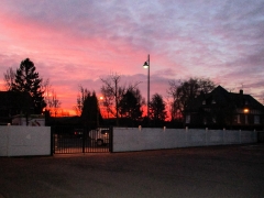 "Lever de soleil", Ecole du Bourg La Chapelle d'Armentières