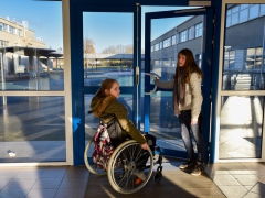 1er régional - "Parcours du handicap", classe de 6ème du Collège Jean-Rostand, Armentières