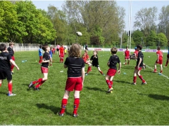 l’entrainement des jeunes au printemps 2018 - Reportage, CLLA Rugby - Christian Silvert
