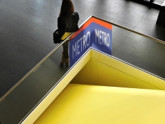Amsterdam Yellow Station - Jean-Pierre Lefrançois série Auteur 1 Concours UR01 2014, "Métro d'Amsterdam", coup de cœur du Juge 2.
