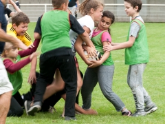 L'école de Rugby en démonstration le 1er juin - Reportage, CLLA Rugby - Régis Priem.