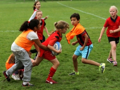 L'école de Rugby en démonstration le 1er juin - Reportage, CLLA Rugby - Dider Dehan.