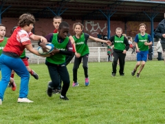 L'école de Rugby en démonstration le 1er juin - Reportage, CLLA Rugby - Régis Priem.