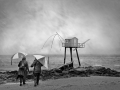 "pêcherie dans la brume"  Jean-Pierre Lefrançois