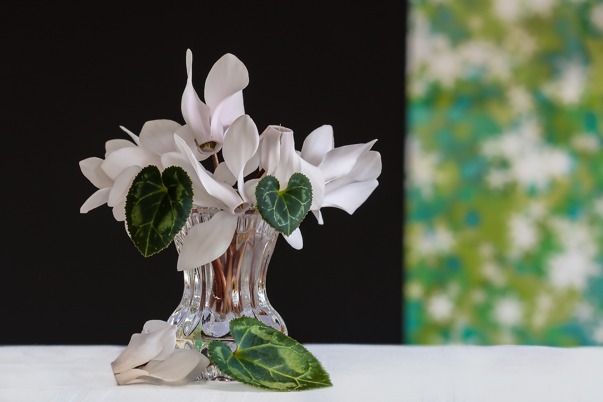 Yvonne Berrier - Vase et fleurs
