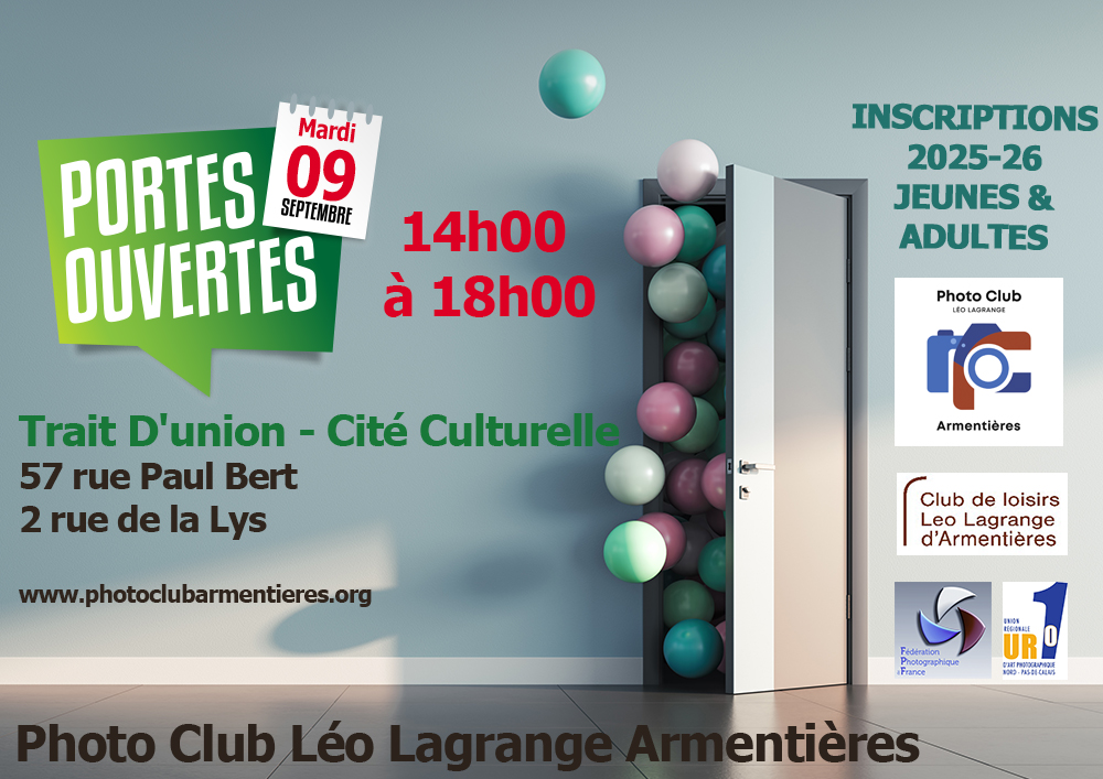 Affiche portes ouvertes 09 sept 2025
